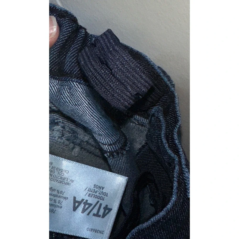 OshKosh Bgosh Toddler Boys‎ Girls Skinny Jeans Dark Wash Indigo 4T 2N386810